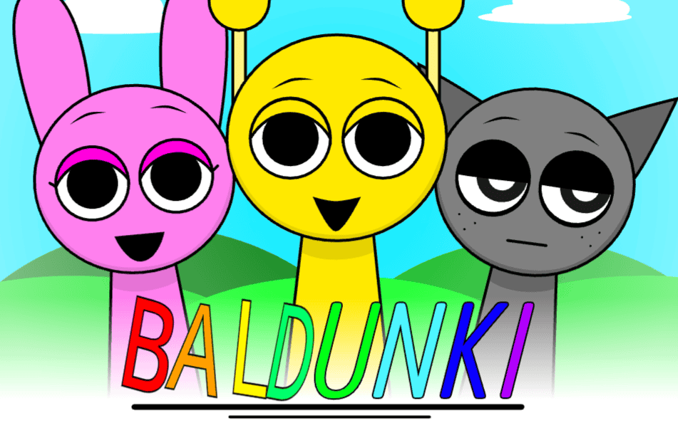 Baldunki-Original-A-Sprunki-Mod: Hilarious Rhythm Game
