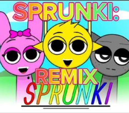 Sprunki Remix: Futuristic Rhythm Game
